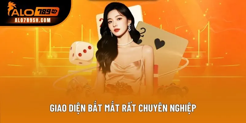 Giao diện bắt mắt rất chuyên nghiệp